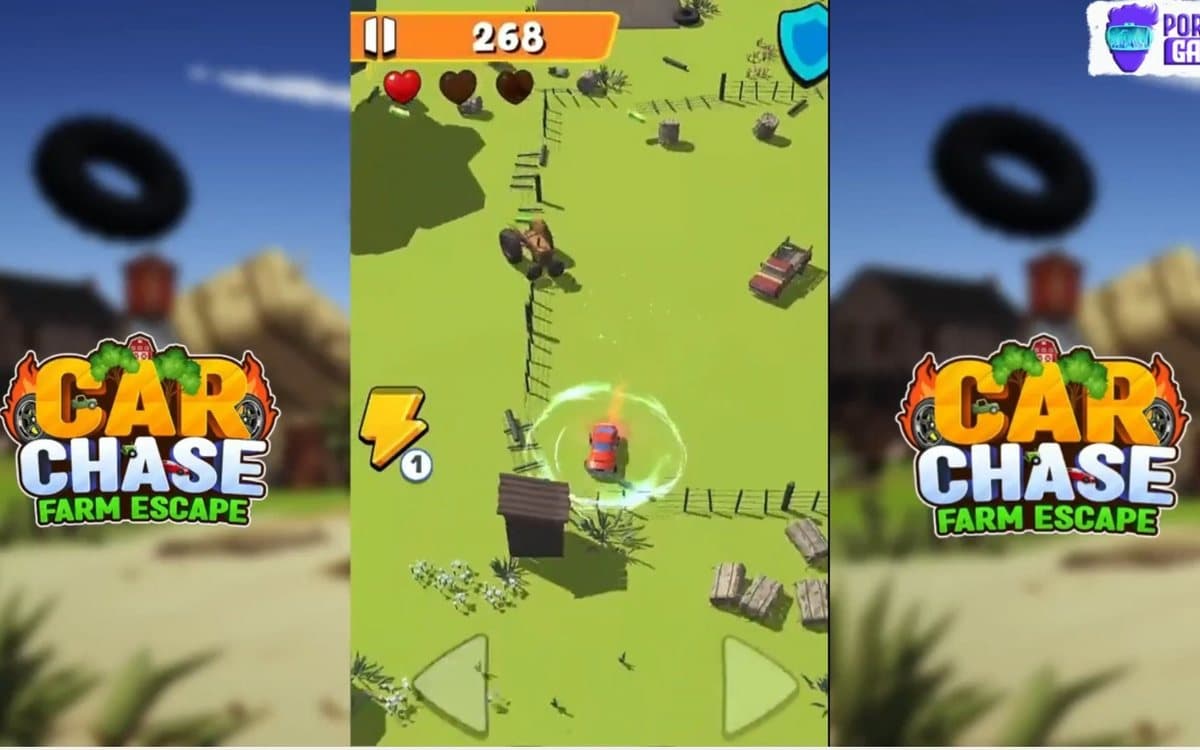 Car Chase Farm Escape app screens