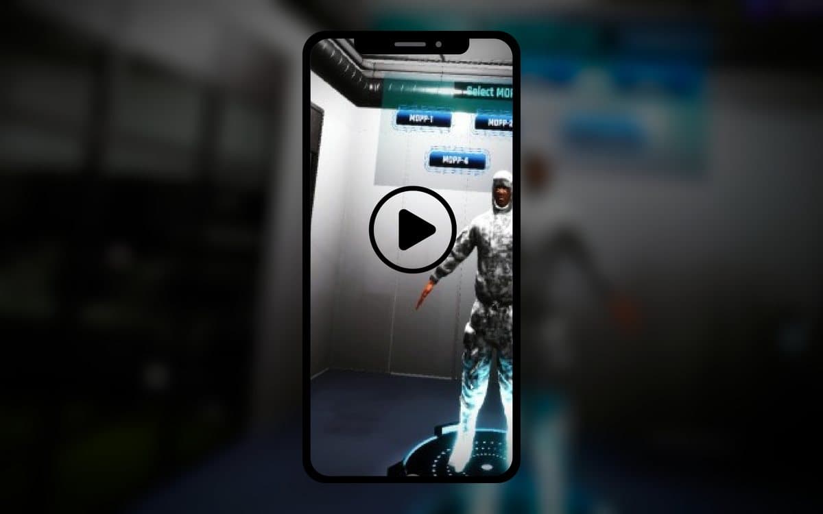 CBRN app screens