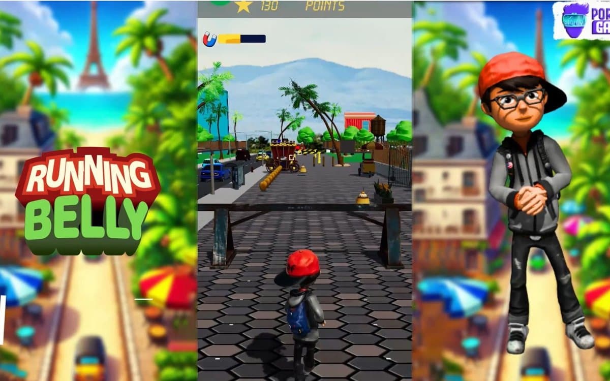 Runni'n Belly app screens