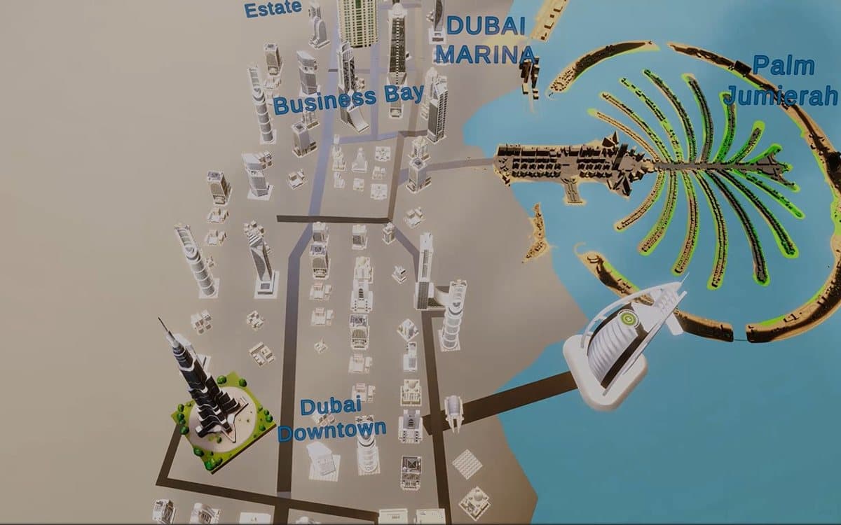 VR Real Estate app screens