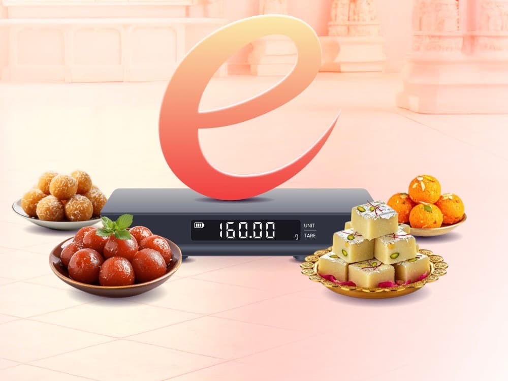 E-Mithai: Sweets priced live by weight