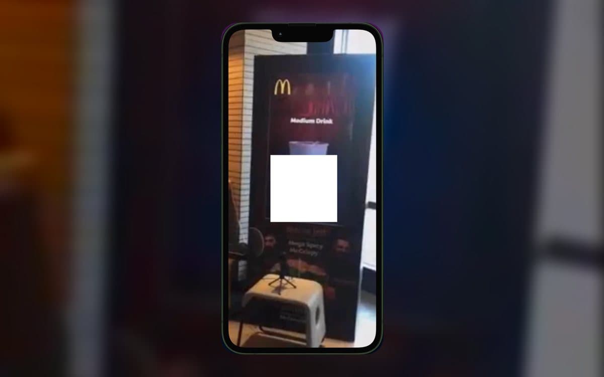 McDonald's Energy Booth app screens